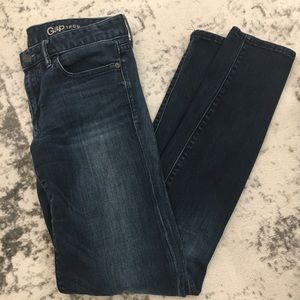 Gap 1969 medium wash always skinny jeans